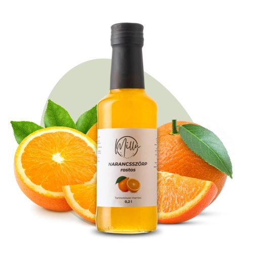 Narancsszörp (rostos) 0,2 L