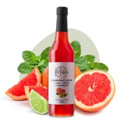 Grapefruit + Lime + Menta + Hibiszkusz 0,5L